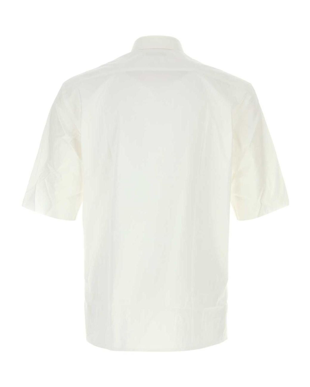 NAMACHEKO White Guardia Short Sleeve Shirt for men