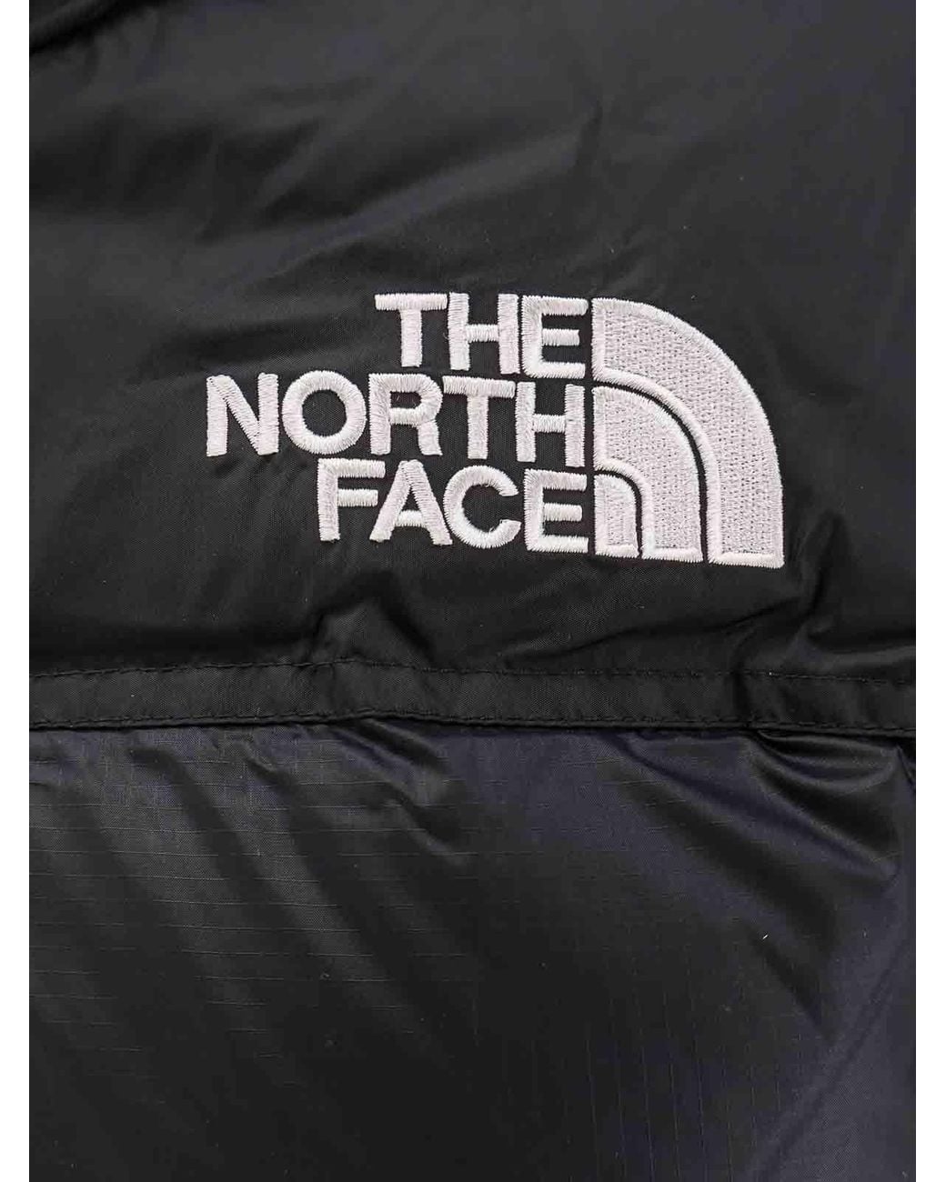 The North Face Black Lightweight Puffer Jacket With High Collar