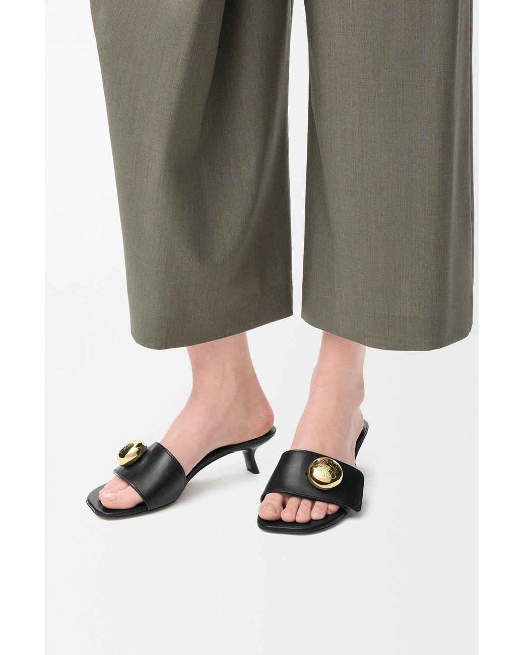 Loewe Black Pebble Slide