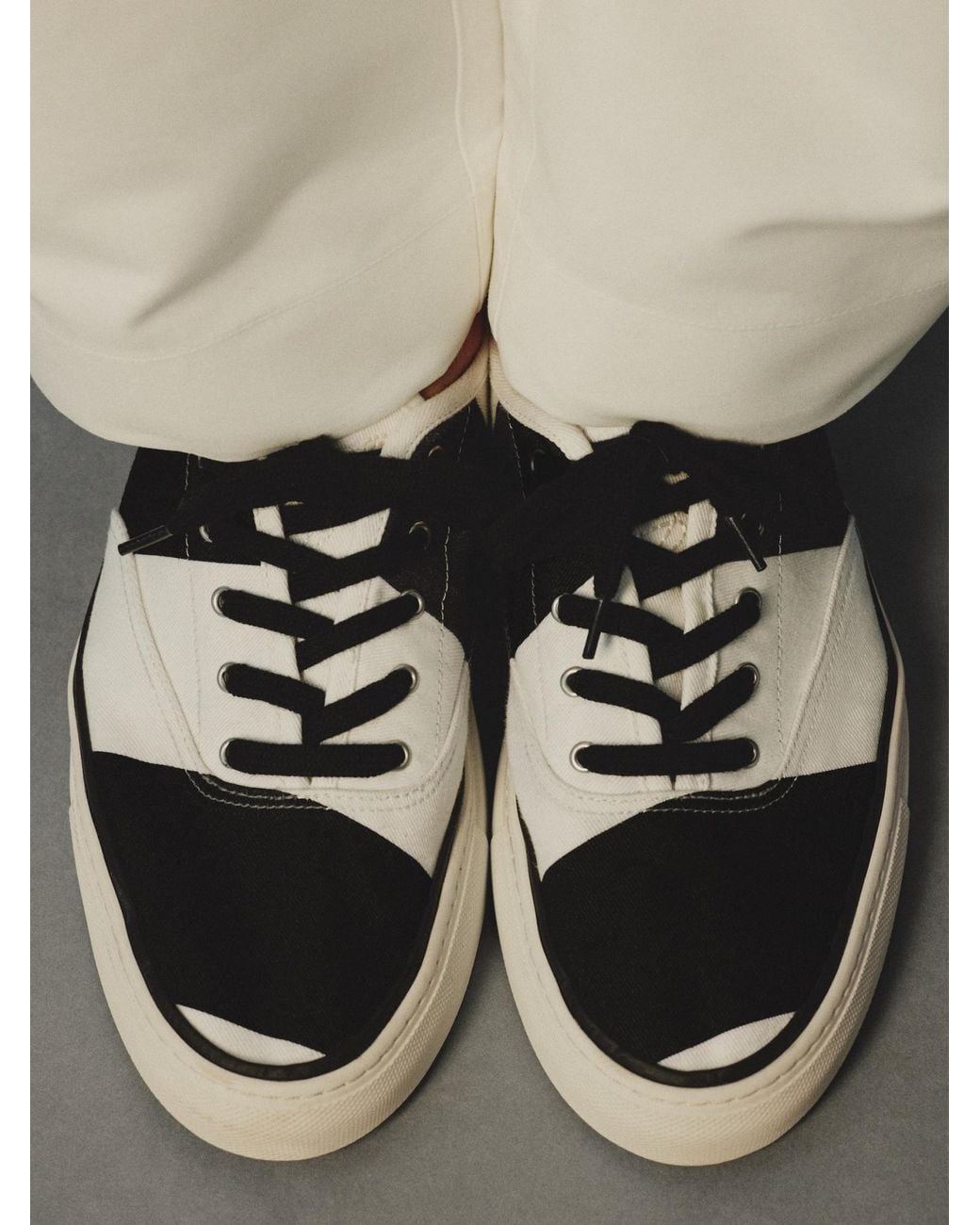 Jacquemus Black The Féfé Low-Top Sneakers for men