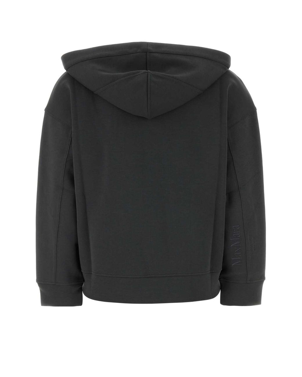 Max Mara Gray Buona Relaxed Hoodie