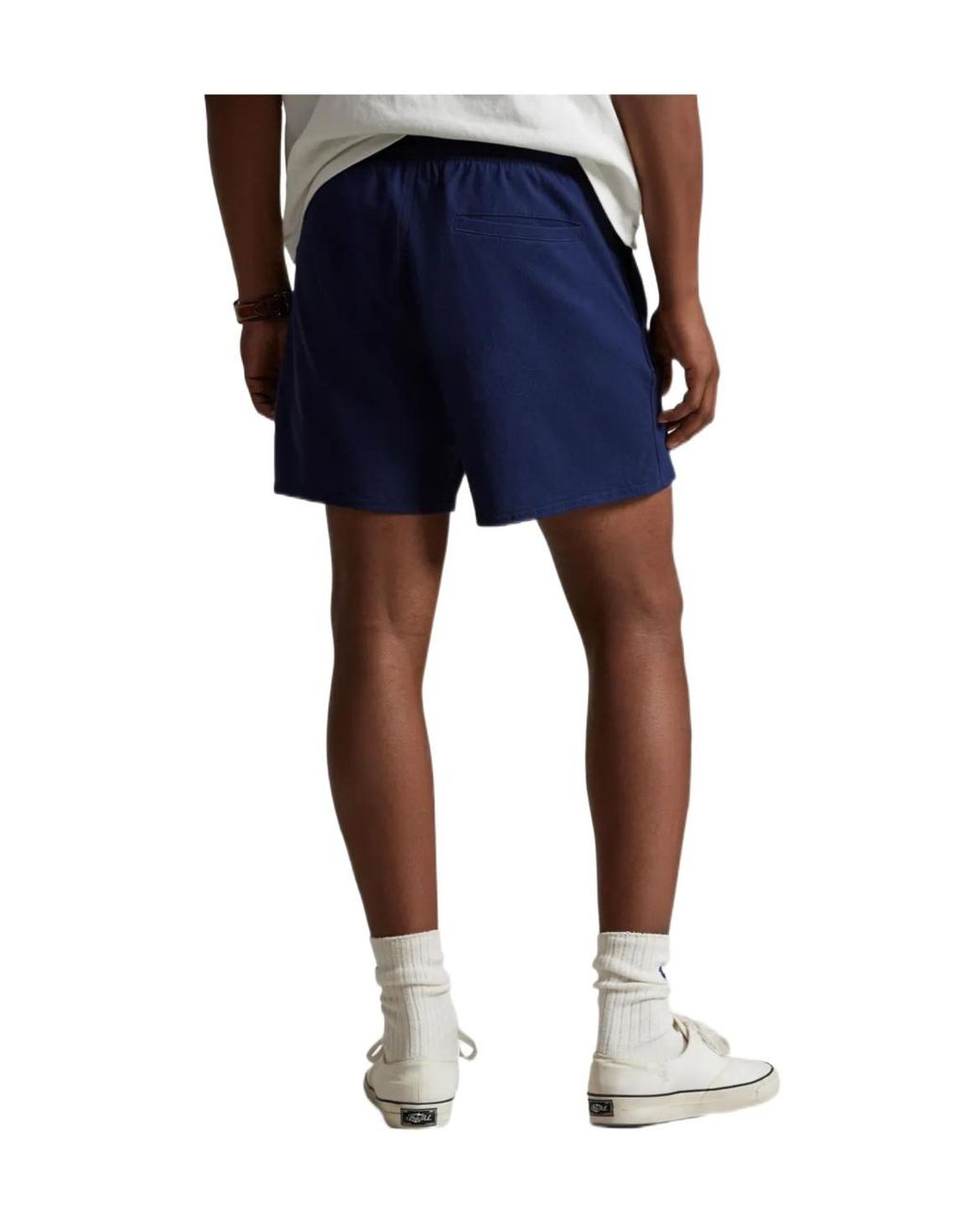 Polo Ralph Lauren Blue Fleece Shorts for men