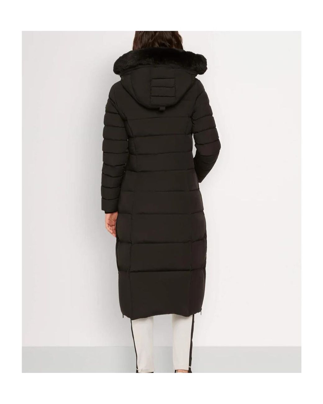 Moose Knuckles Gray Hooded Puffer Parka