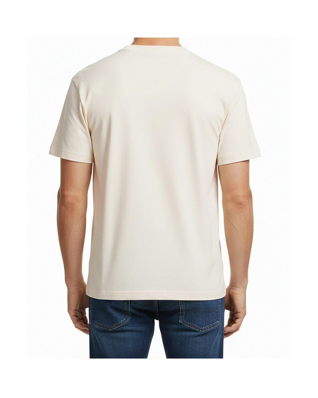 Gant White Logo Short Sleeve T-Shirt for men