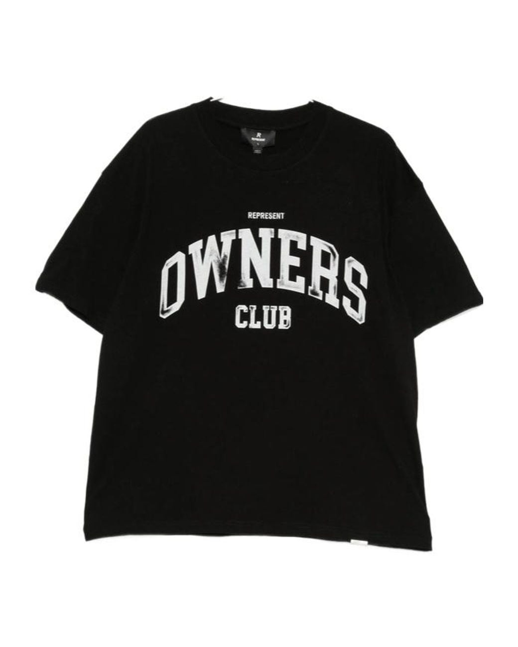 Represent Black Owners Club Printed T-Shirt for men