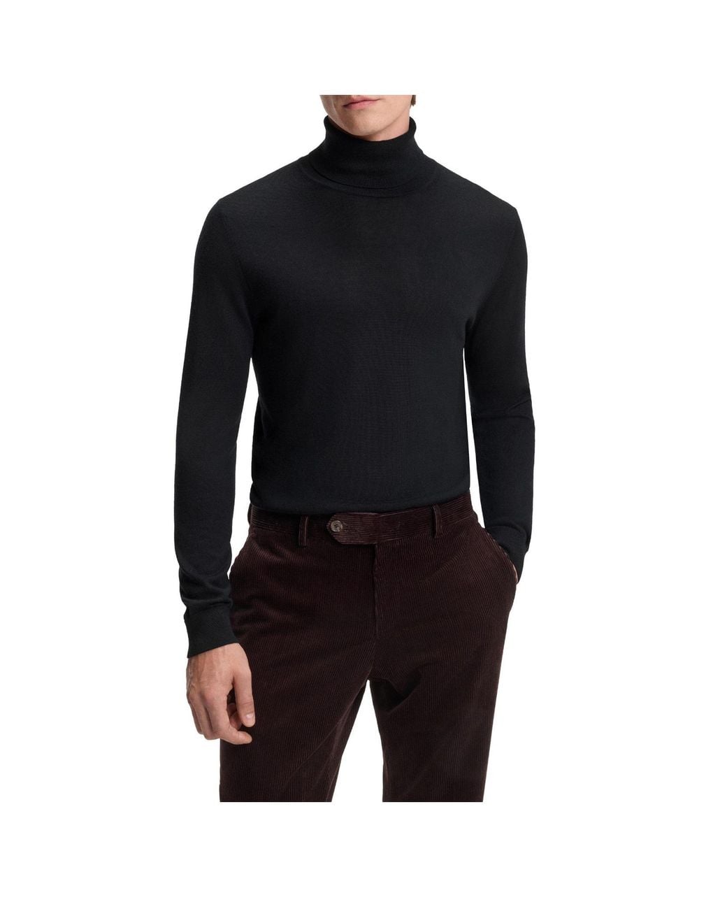 Boss Black X Beckham Rollneck Cashmere Sweater for men