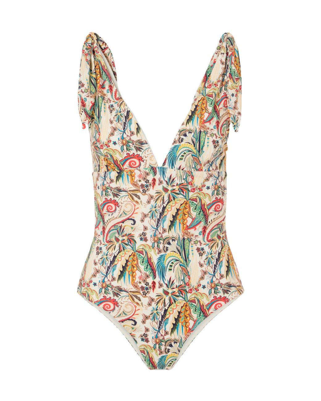 Etro White Printed Swimsuit