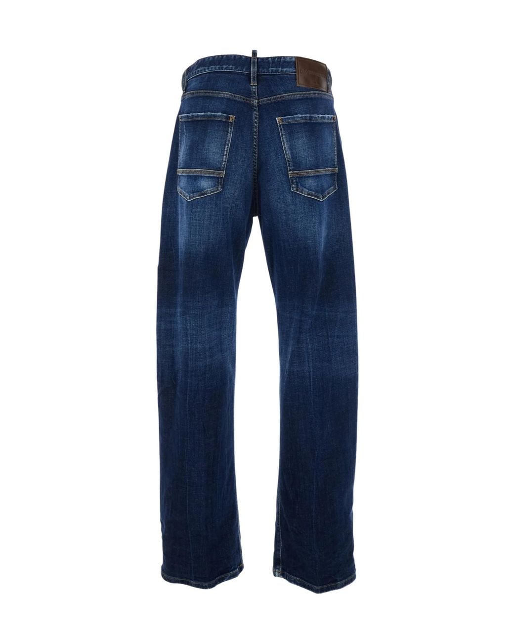 DSquared² Blue Distressed Jeans for men