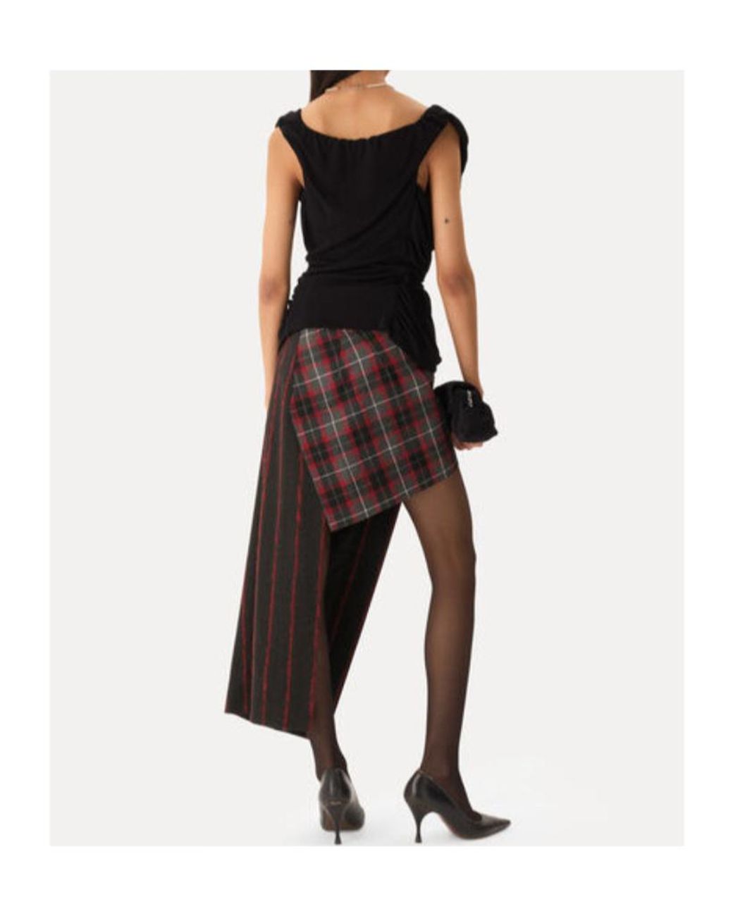 Vivienne Westwood Black Ginnie Jersey Top