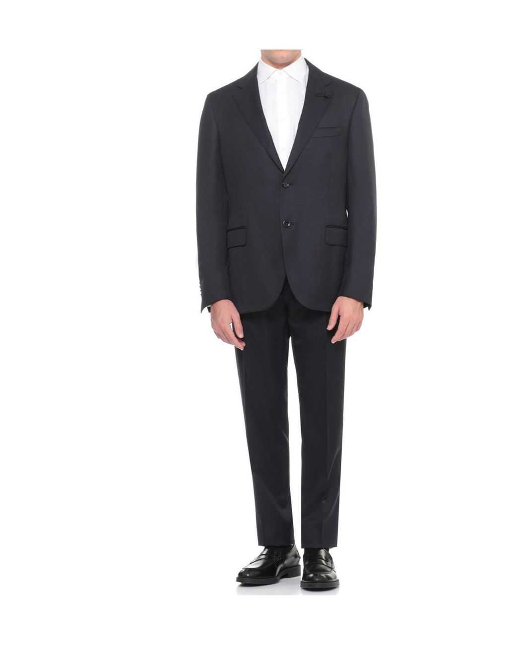 Lardini Blue Single-Breasted Tailored Suits for men