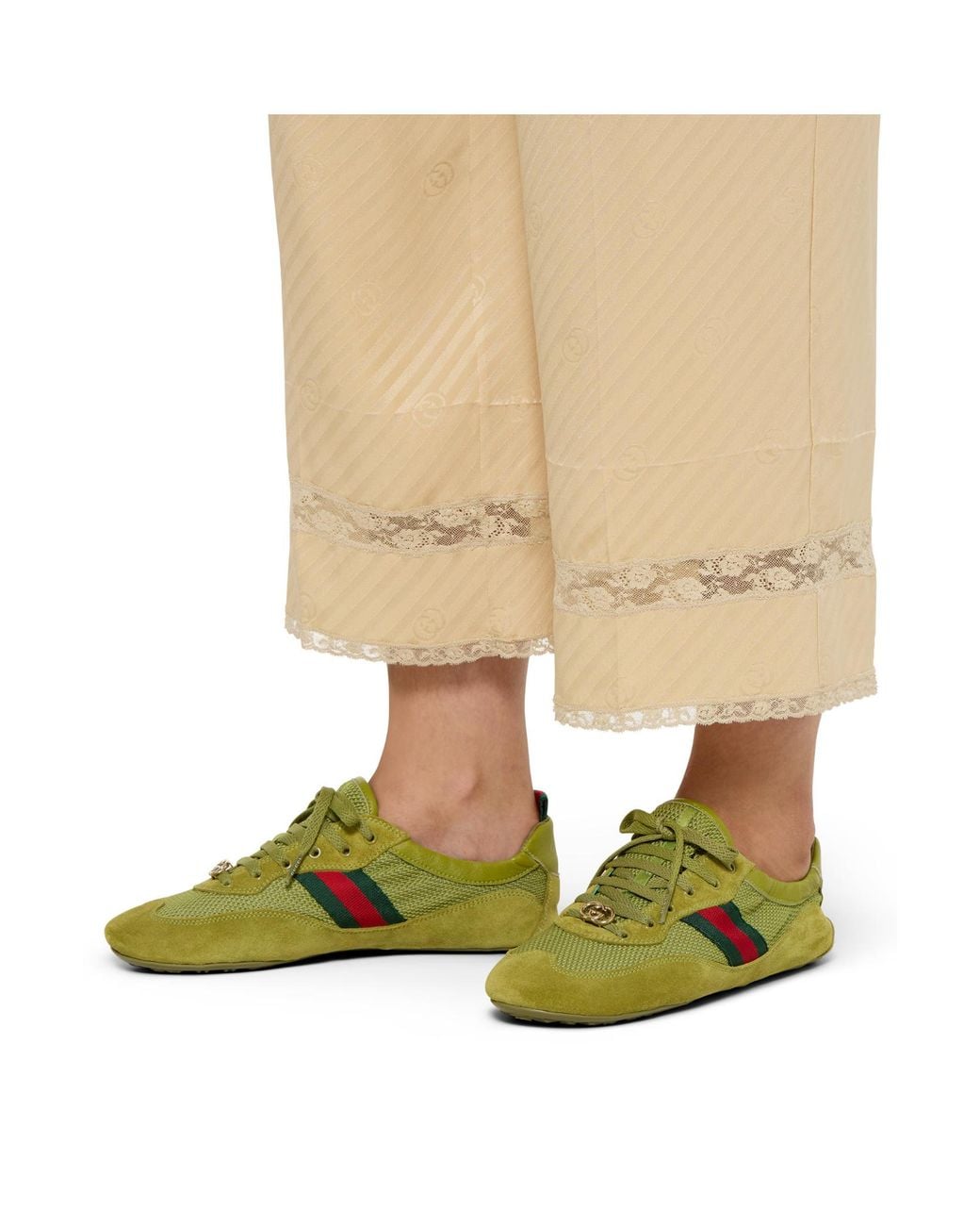 Gucci Green Shift Trainers