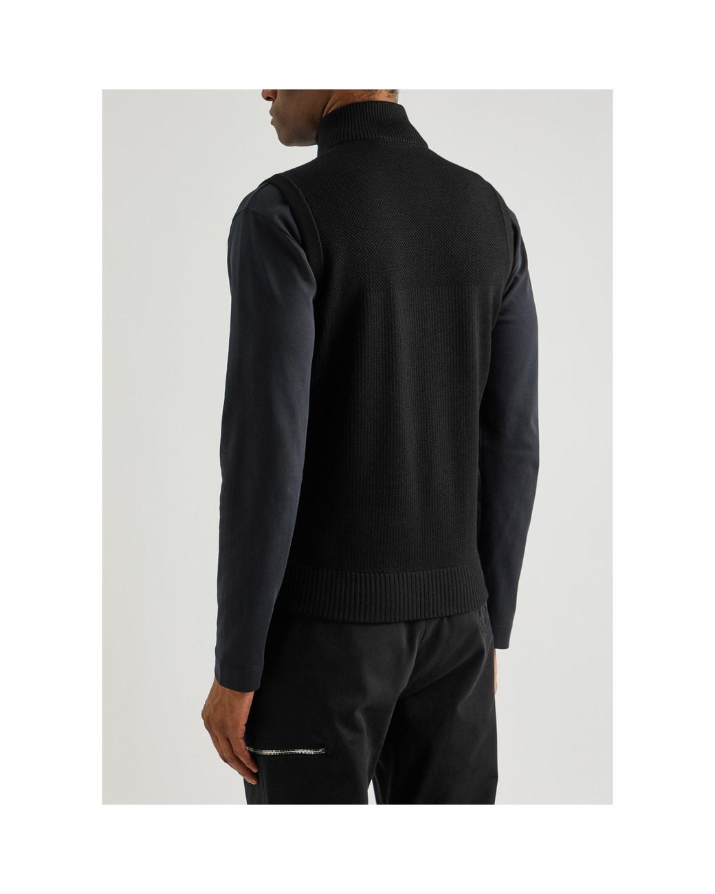 Canada Goose Black Lightweight Thermal Vest for men