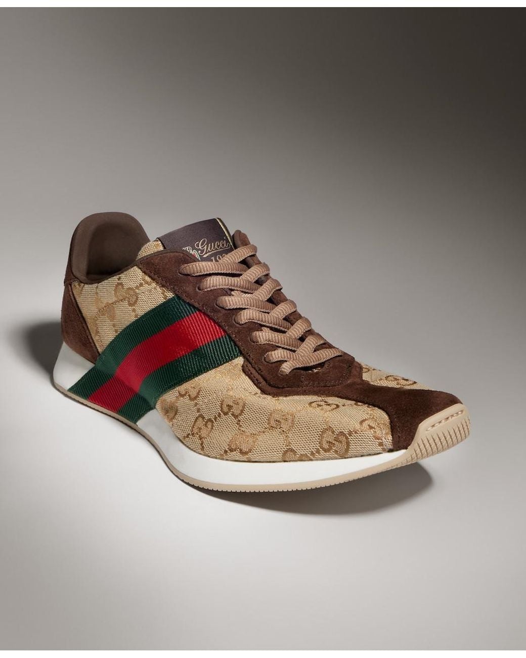 Gucci Brown Tempo Sneaker