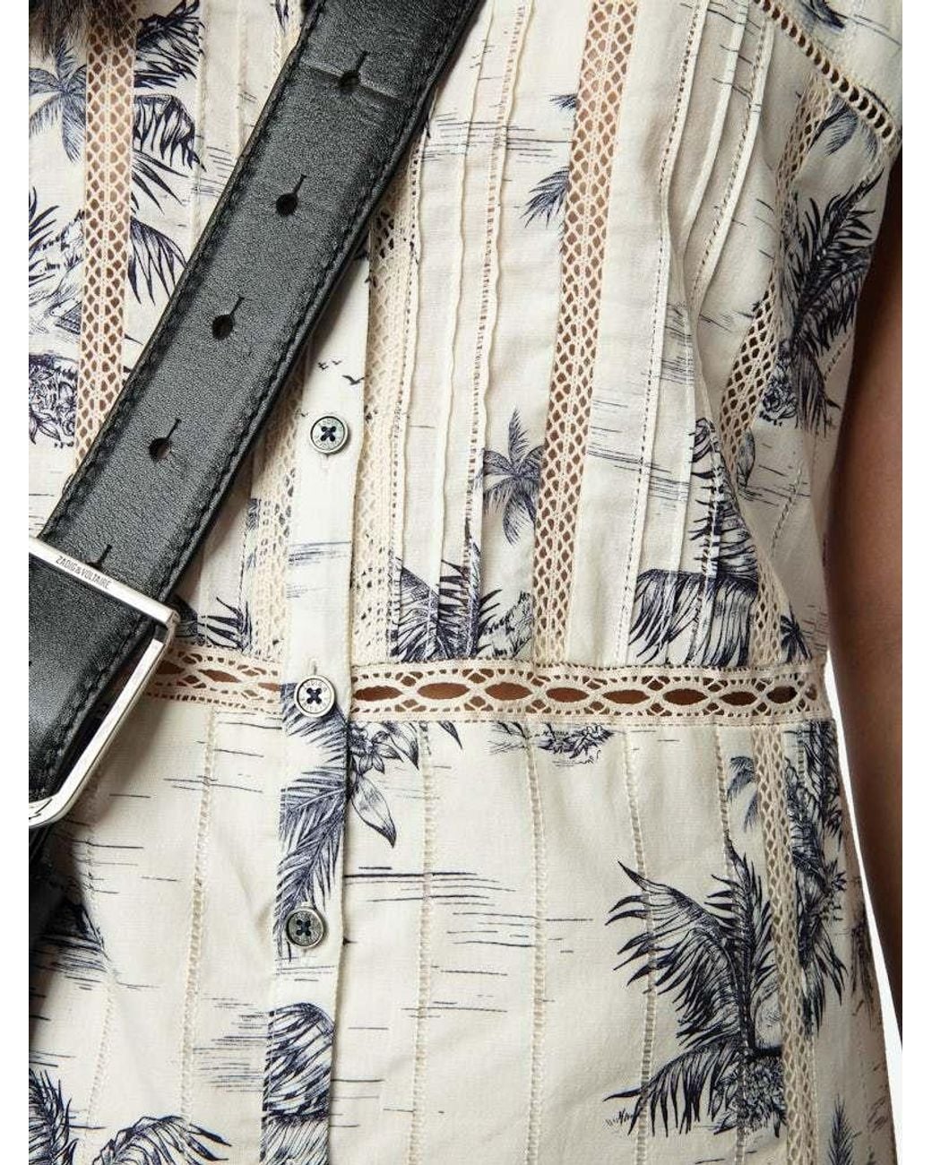 Zadig & Voltaire White Sleeveless Dress