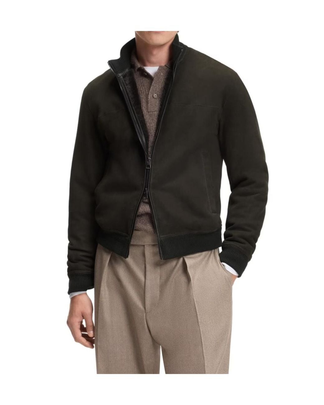 Boss Black X Beckham Shearling Jacket for men