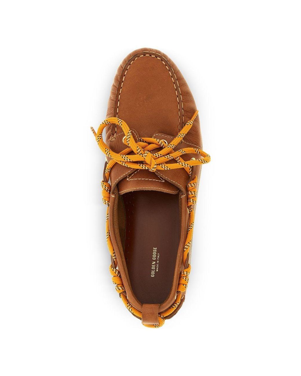 Golden Goose Deluxe Brand Brown Cruise Leather Loafers for men
