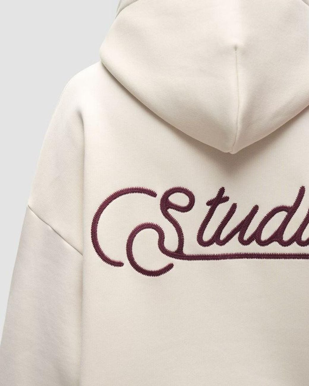 WRSTBHVR Blue Logo-Embroidered Hoodie for men