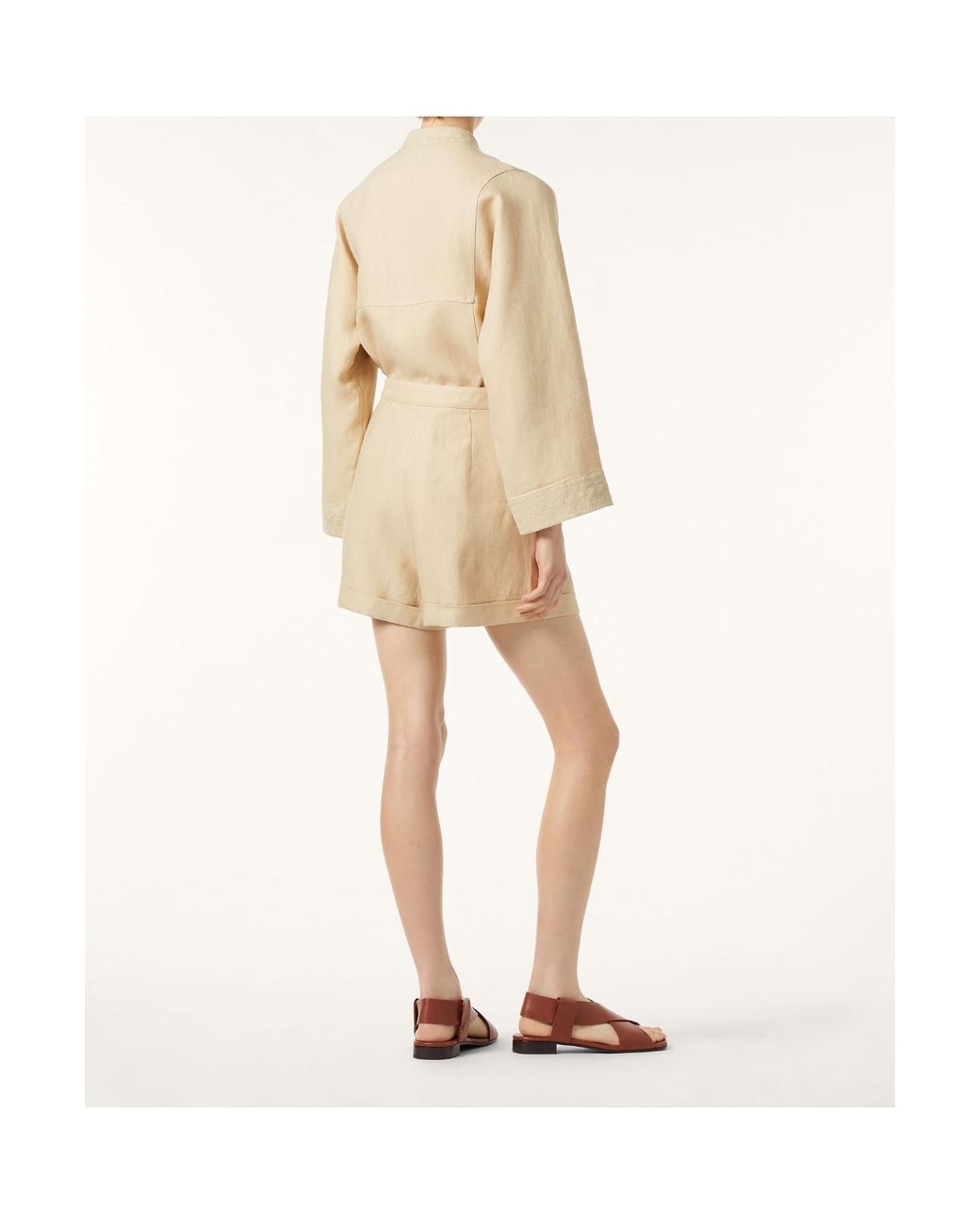 Loro Piana Natural Sullivan Shorts