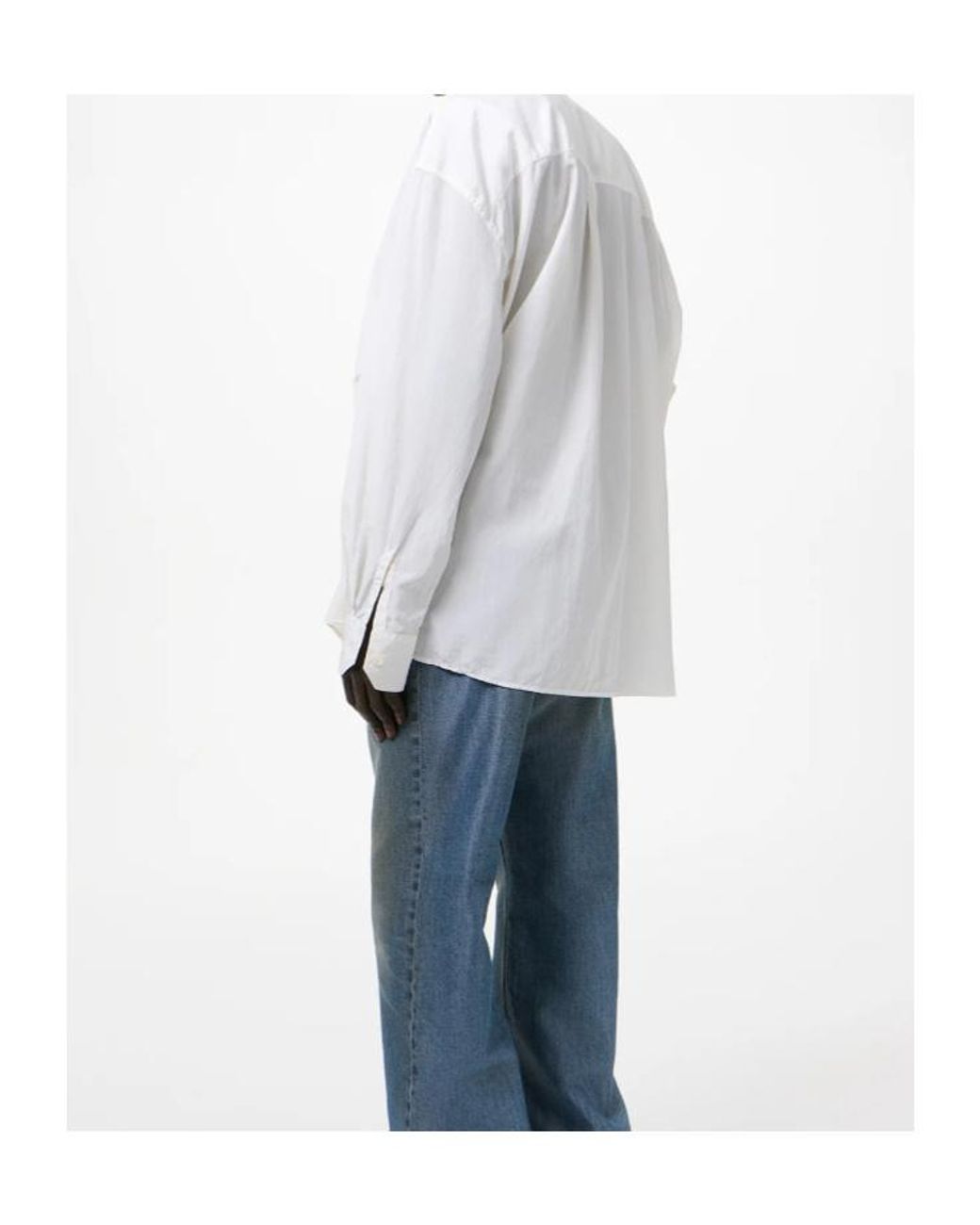 Our Legacy White Borrowed Shirt for men