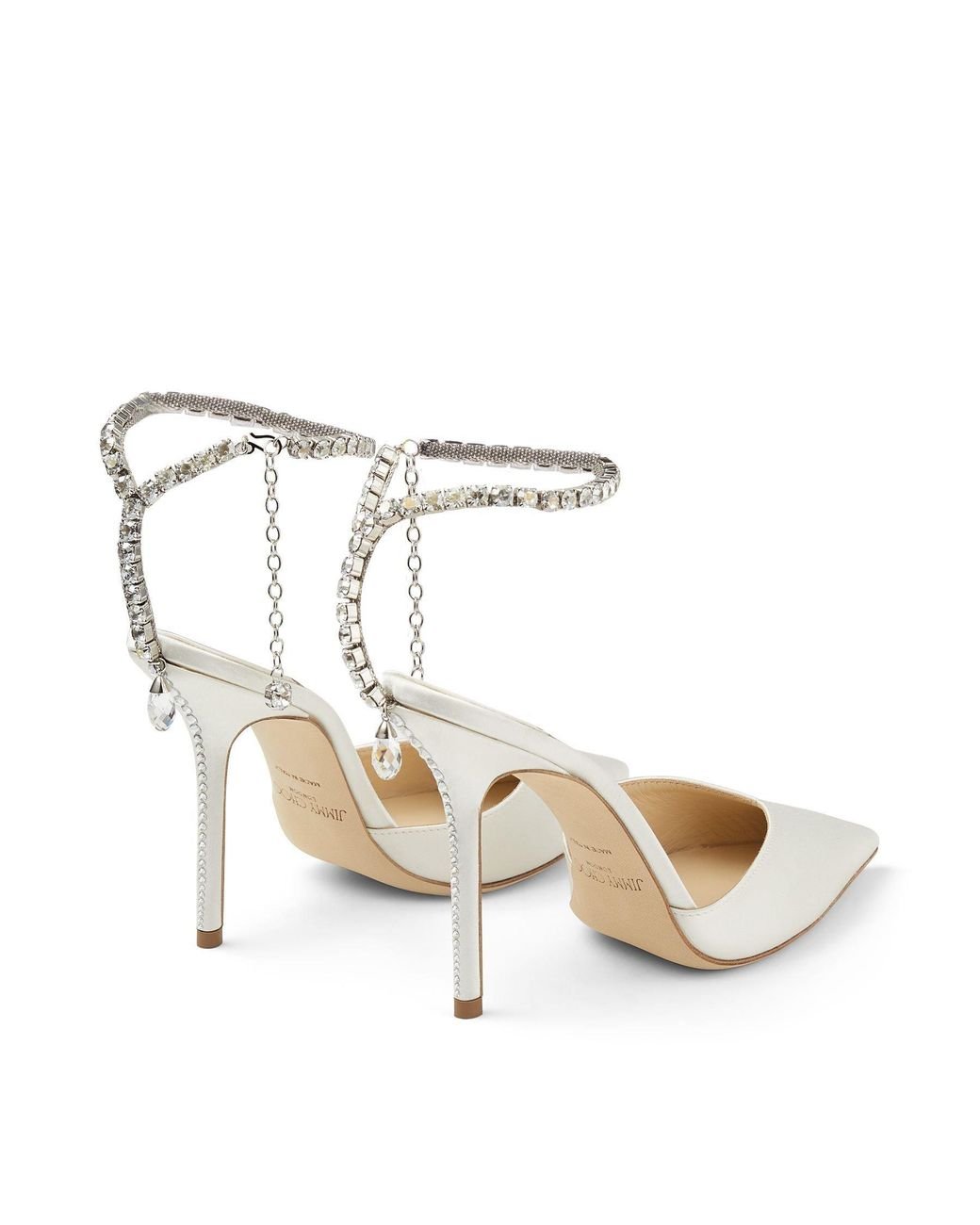 Jimmy Choo Metallic Saeda 100