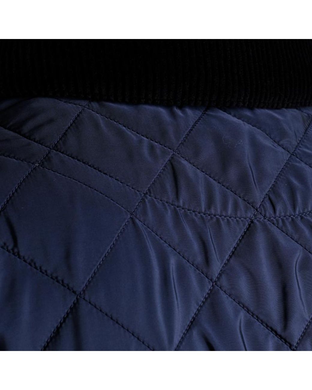 Prada Blue Quilted Re-Nylon Jacket for men