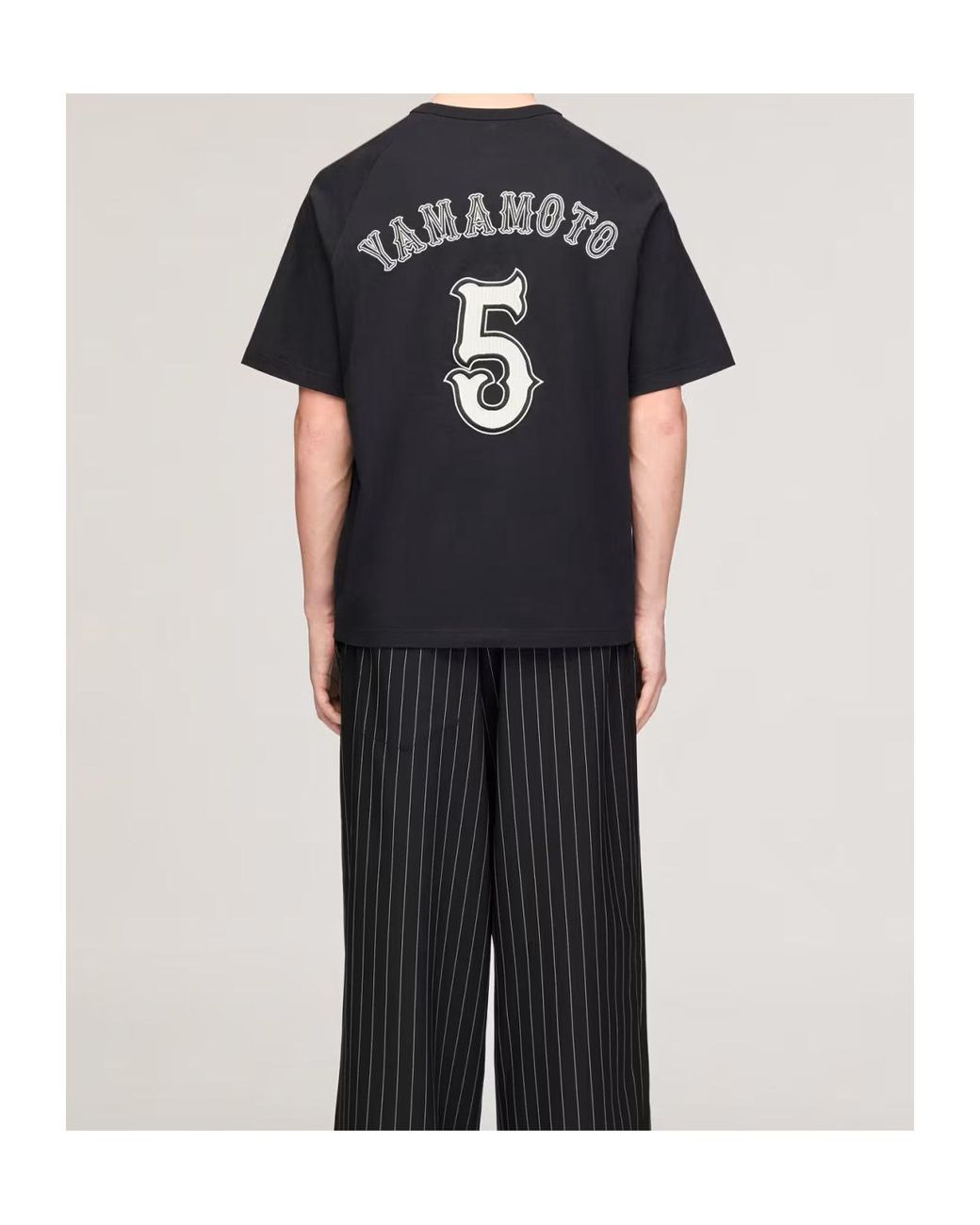 Y-3 Black Elite 5-Gfx Short-Sleeve T-Shirt for men