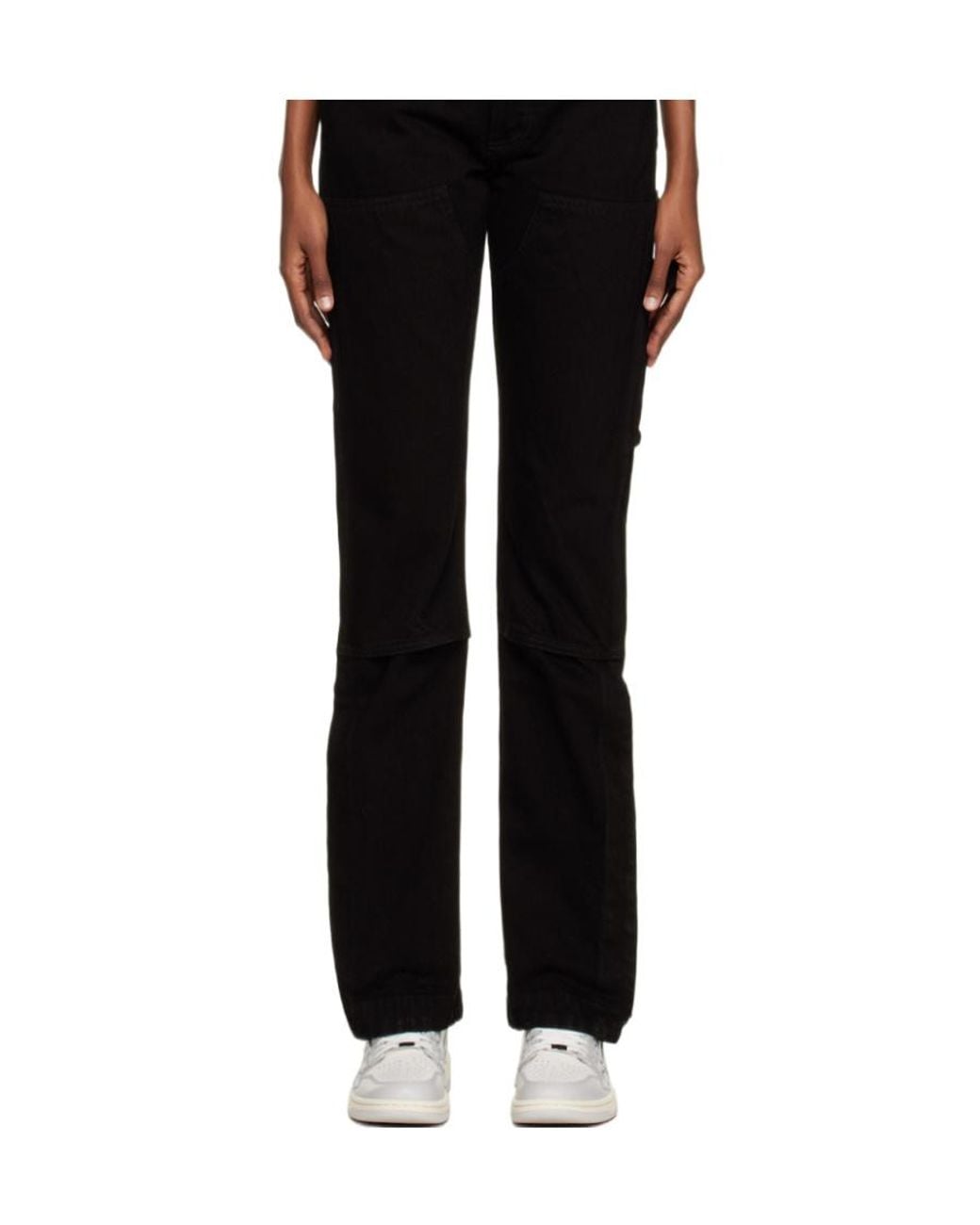Amiri Black Faded Jeans