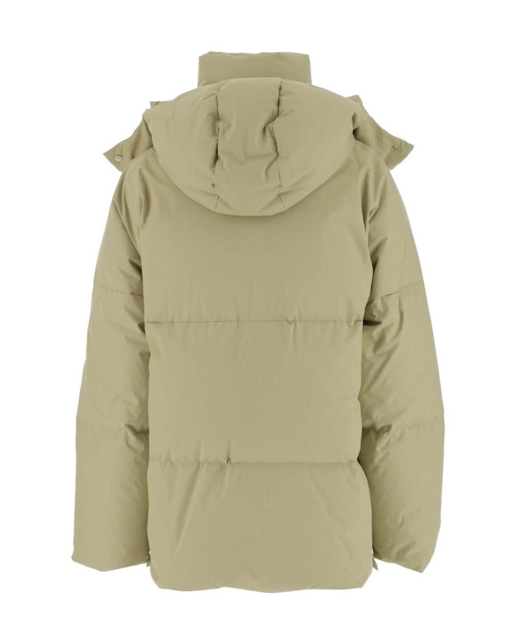Bottega Veneta Green Hooded Down Jacket for men