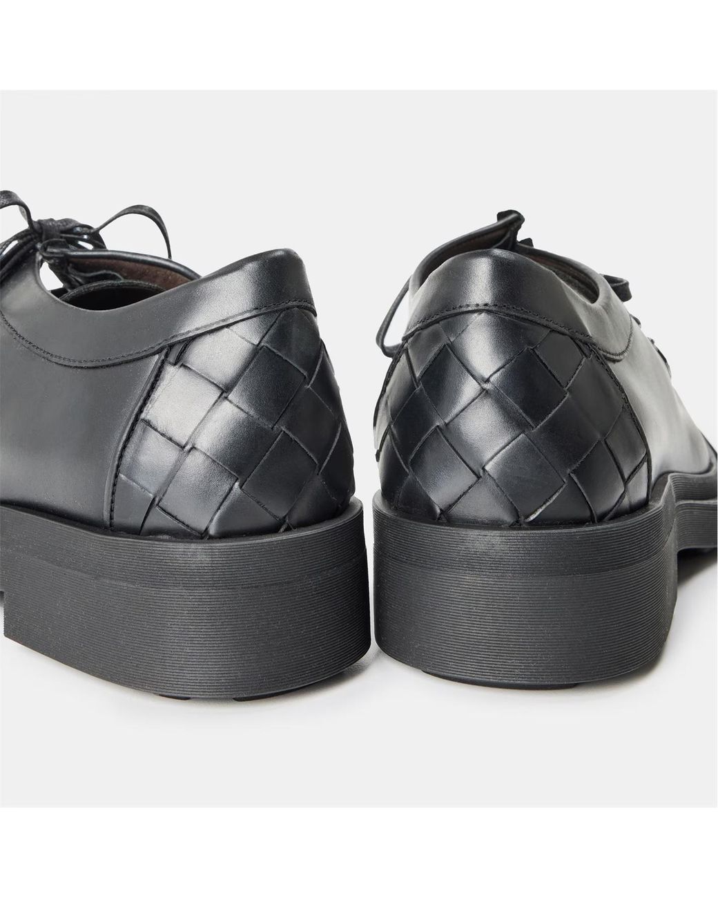 Bottega Veneta Black Flat Ankle Boots for men