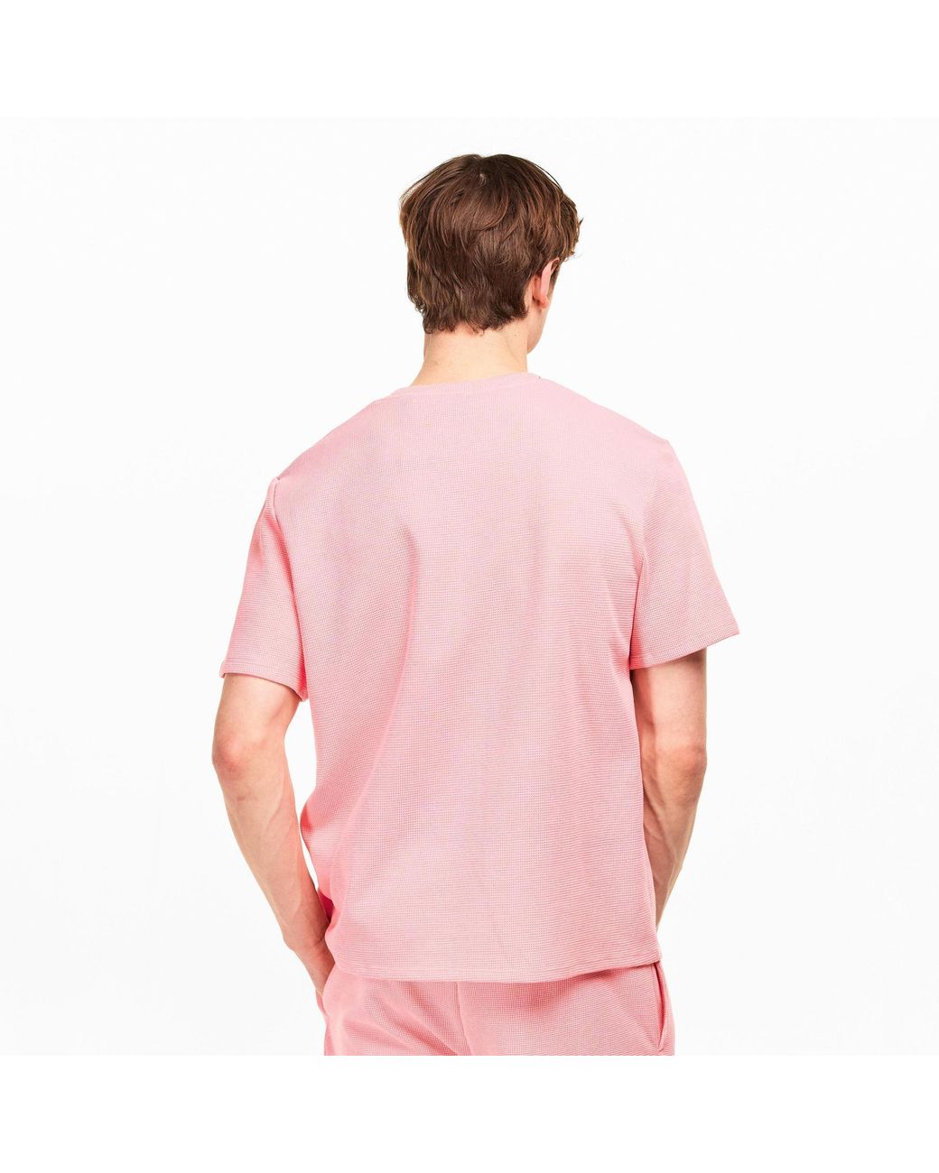 Boss Pink Crewneck Shortsleeve Tshirt for men