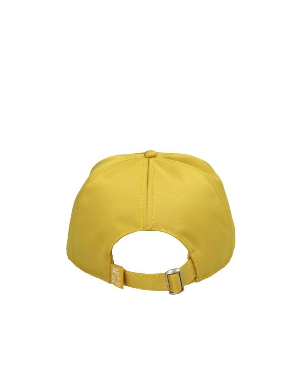 Etro Yellow Logo Embroidered Baseball Cap