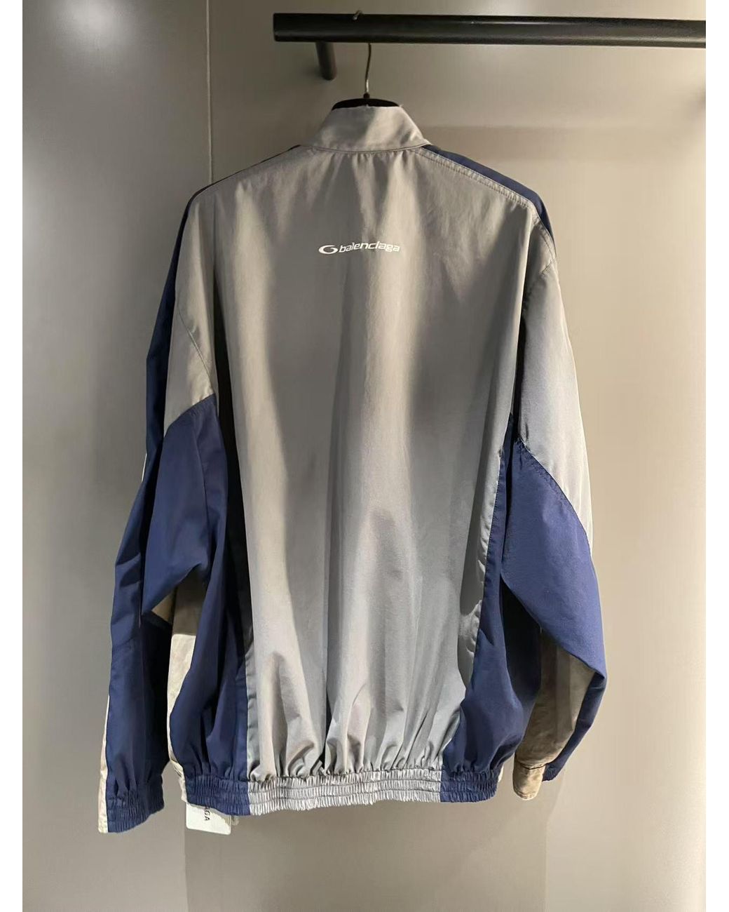 Balenciaga Green Colour-Block Shirt for men