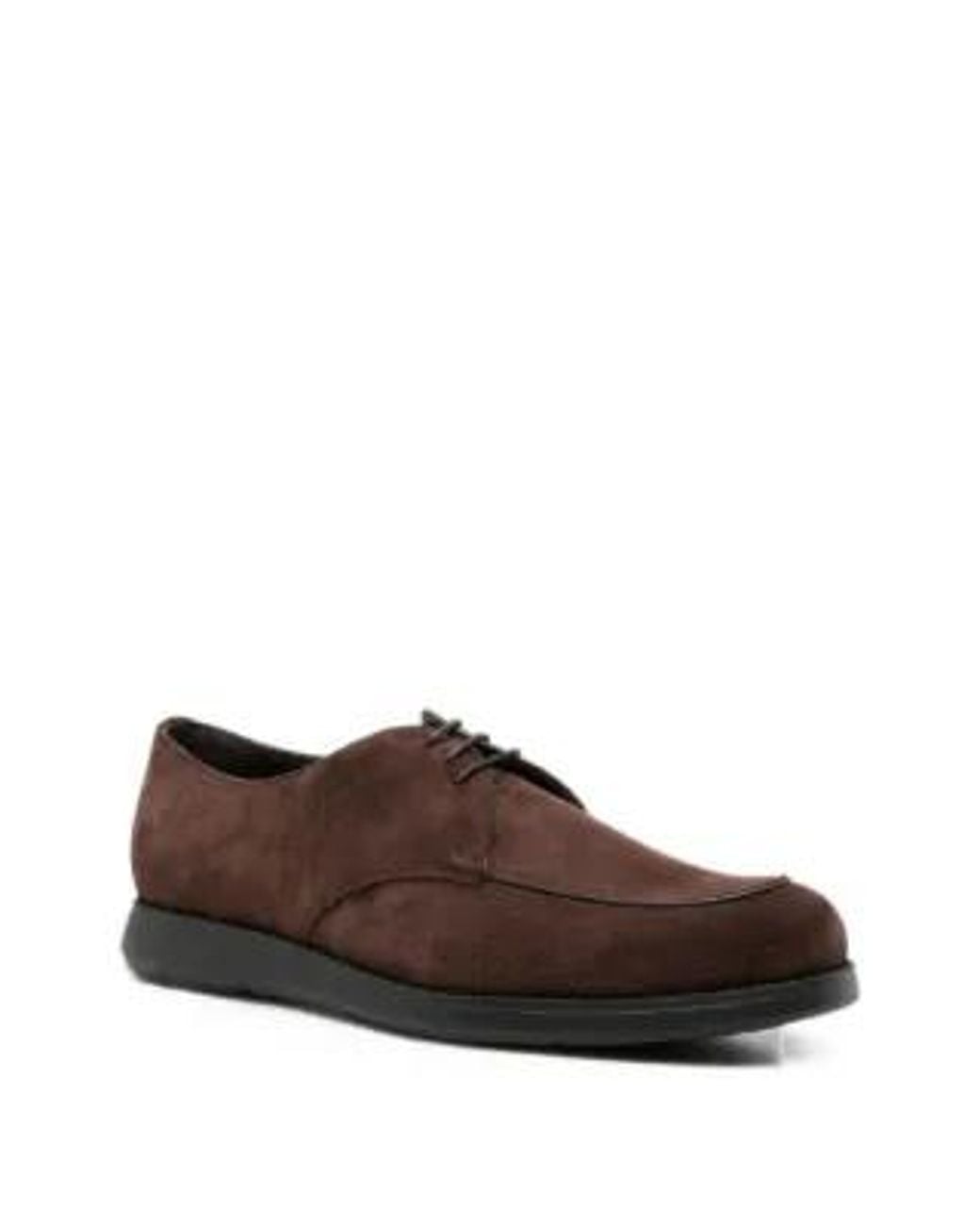 Church's Brown Suede Derby Shoes for men
