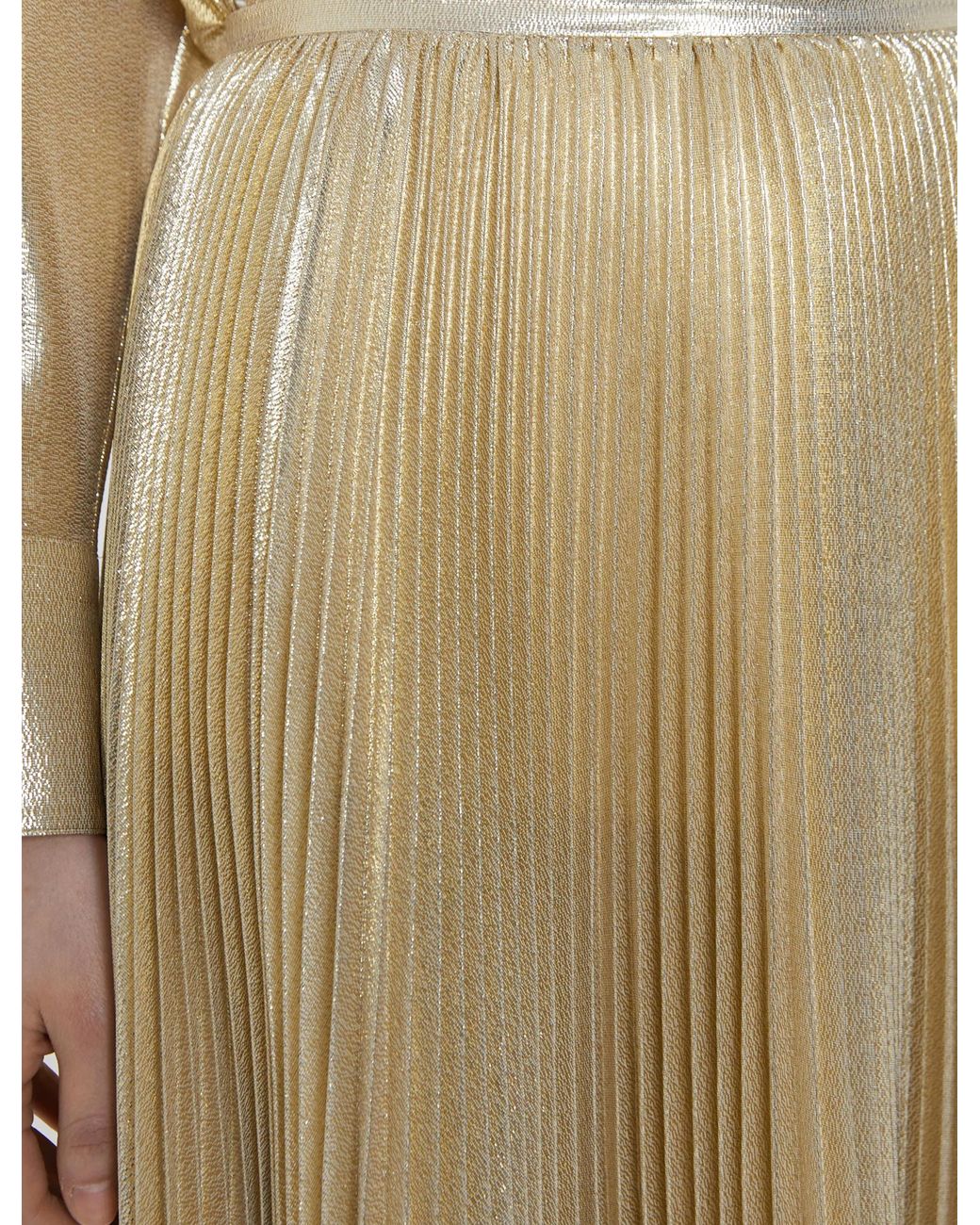 Joseph Natural Pleated Midi Skirt