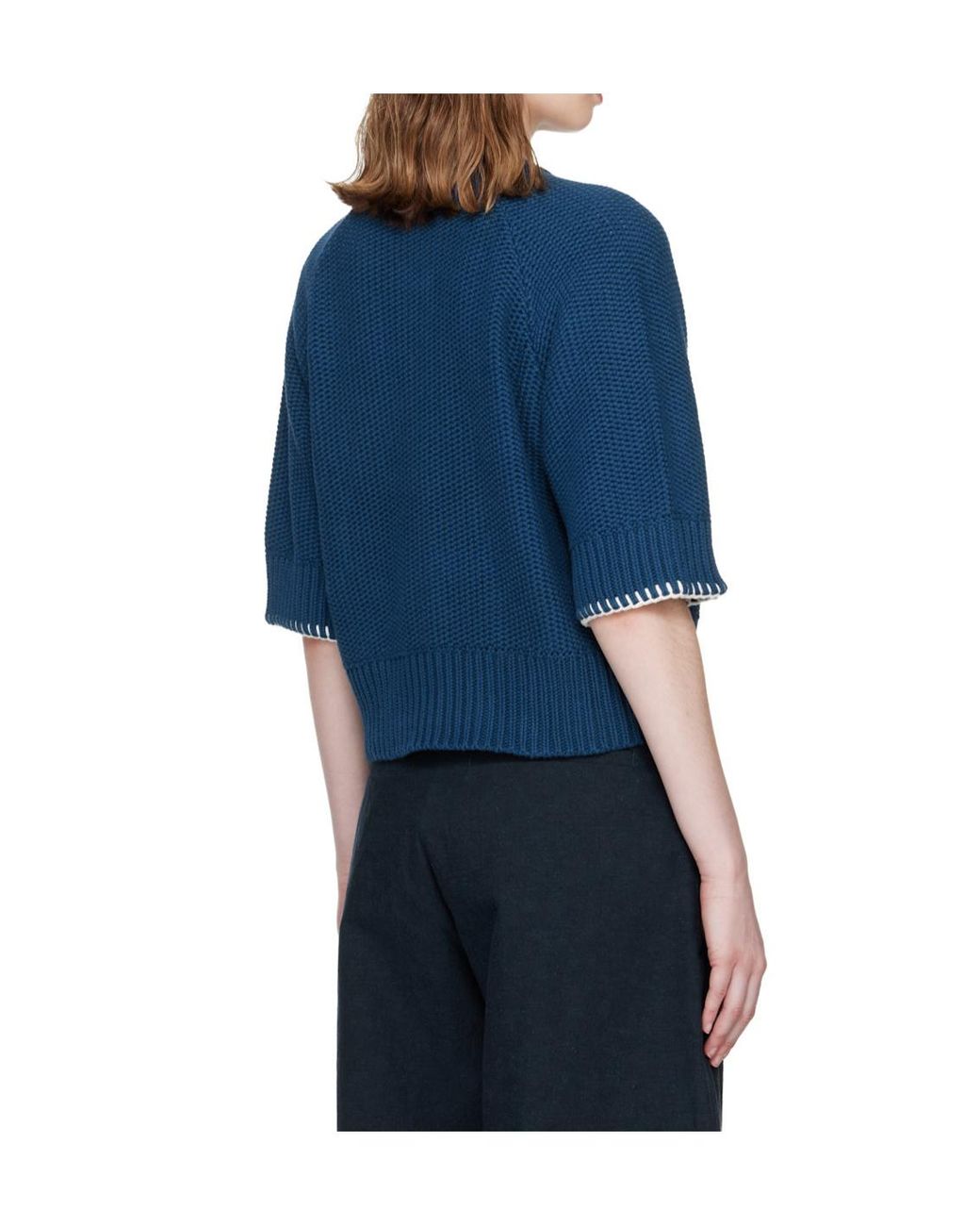 YMC Blue Kwai Cardigan