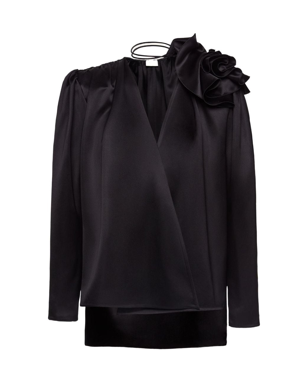 Magda Butrym Black Long-Sleeved Shirt