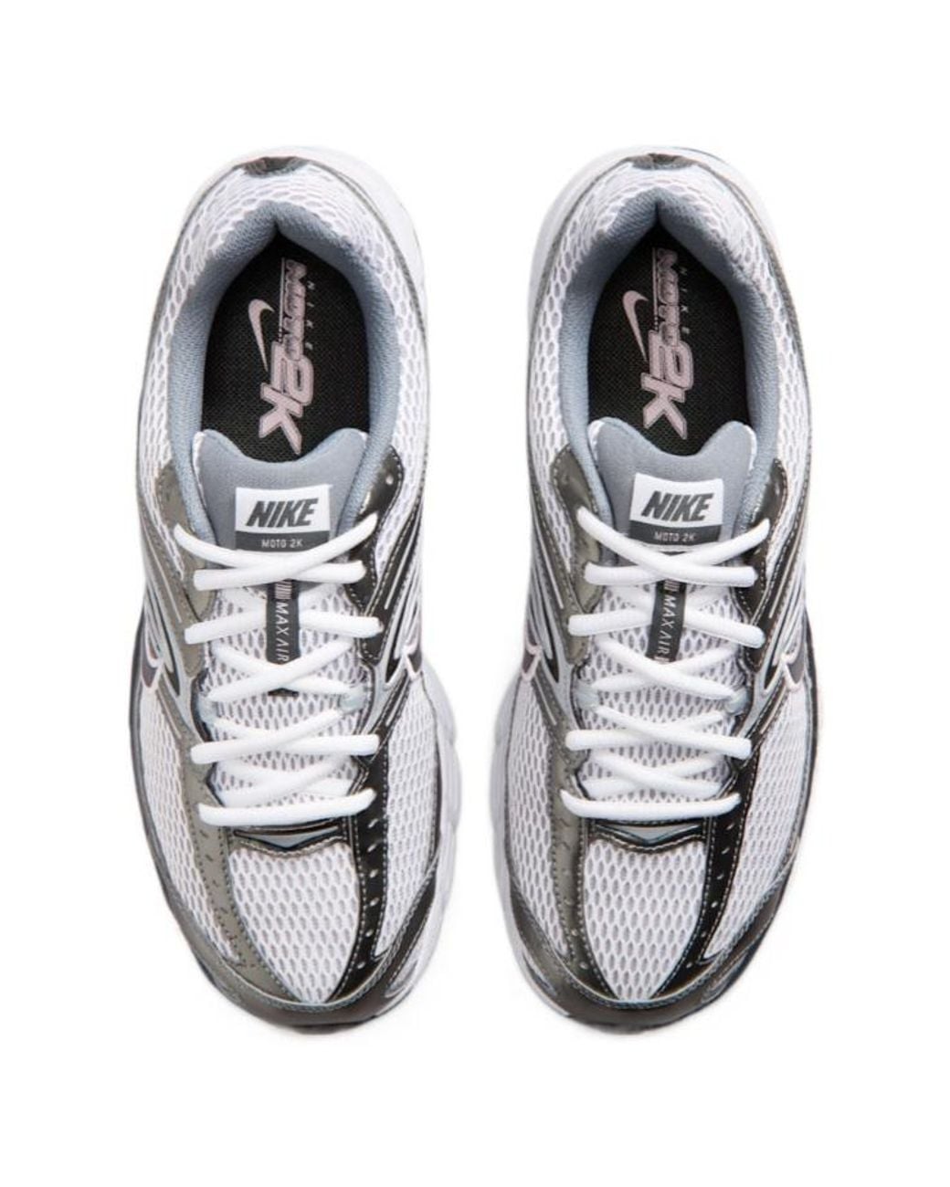 Nike Gray Air Max Moto 2K Running Shoes for men