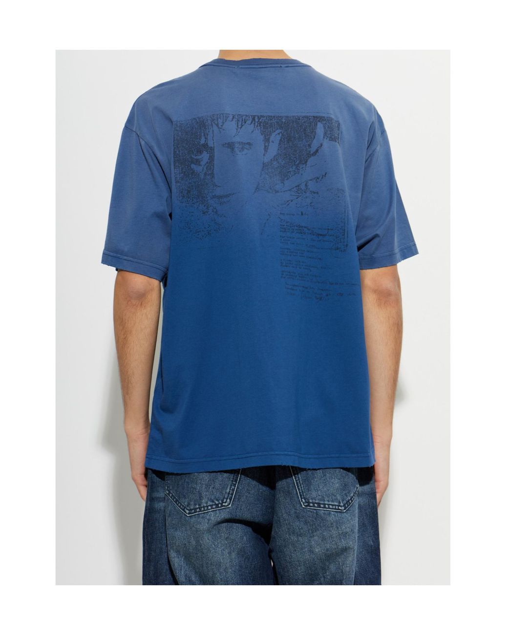 M I S B H V Blue Mbh T-Shirt for men