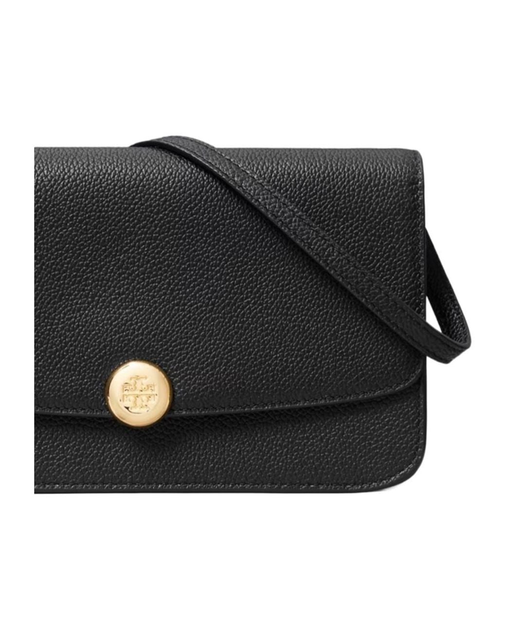 Tory Burch Black Romy Flap Crossbody