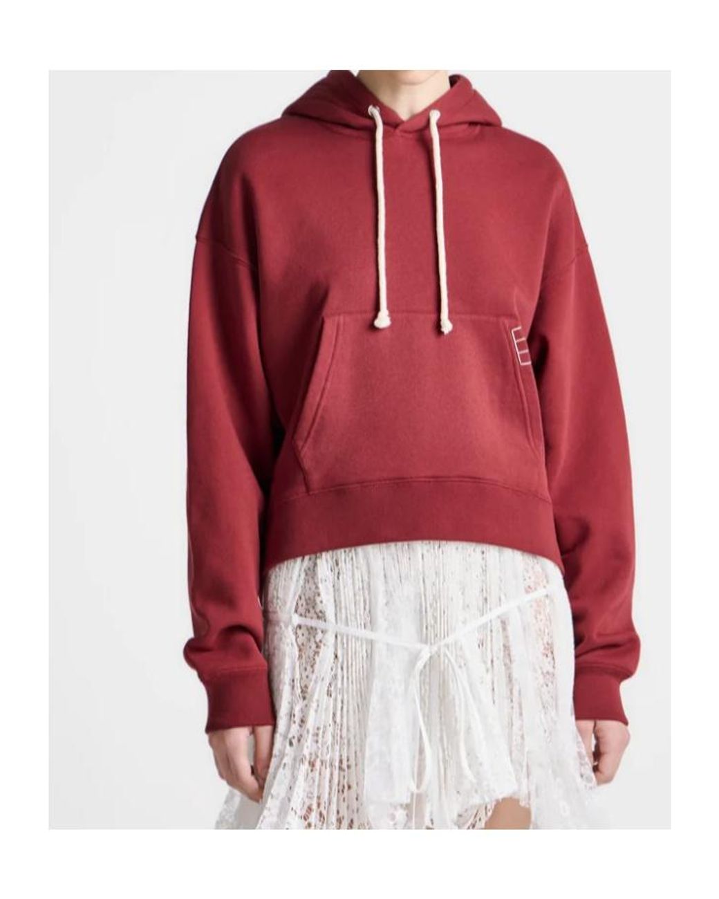 J.W. Anderson Embroidered Drawstring Hoodie