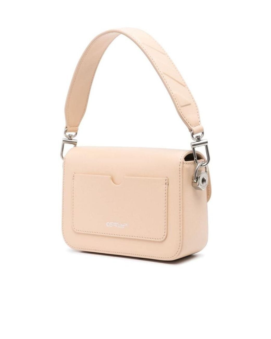 Off-White c/o Virgil Abloh Pink Small Binder Shoulder Bag