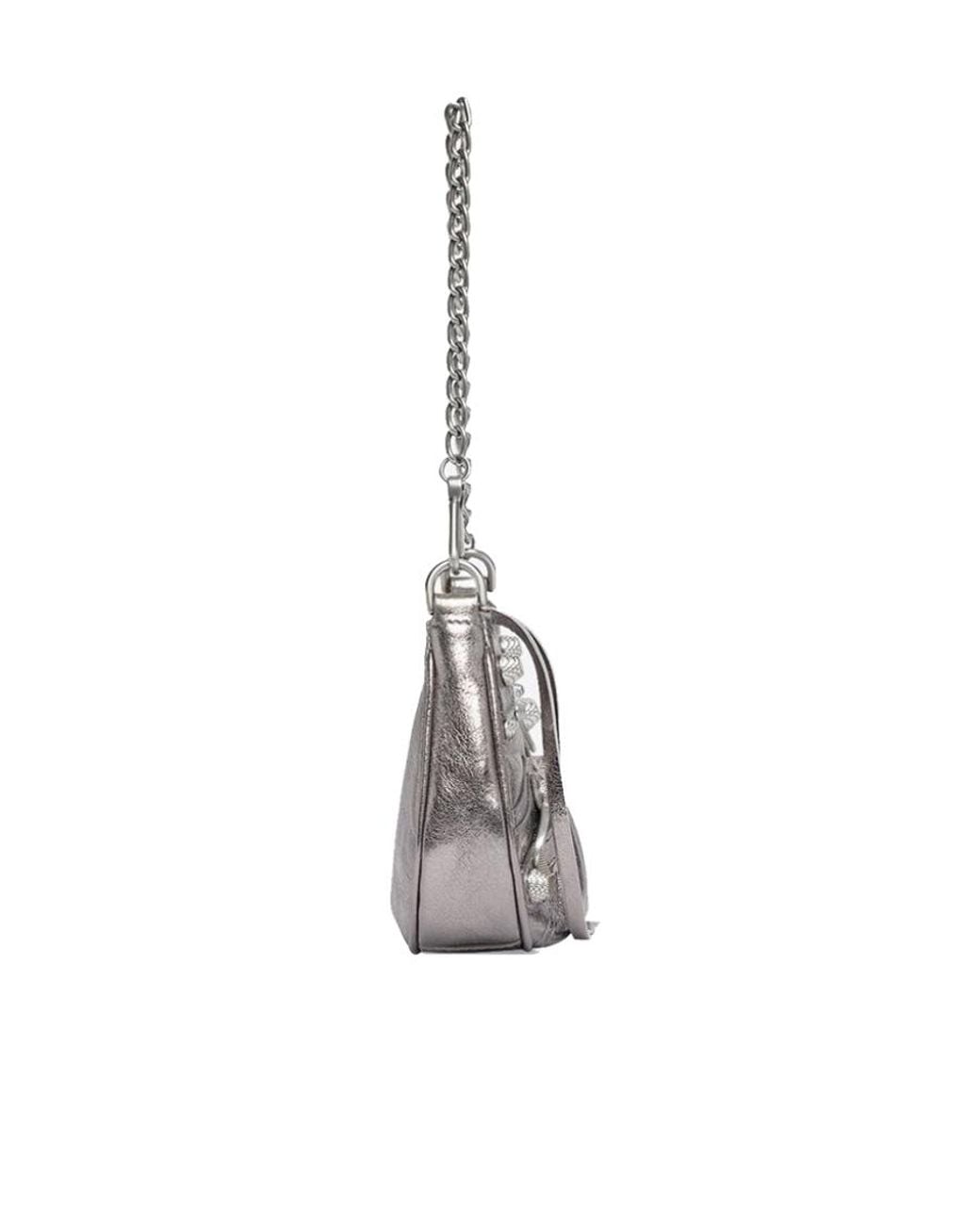 Balenciaga Gray Le Cagole Mini Shoulder Bag