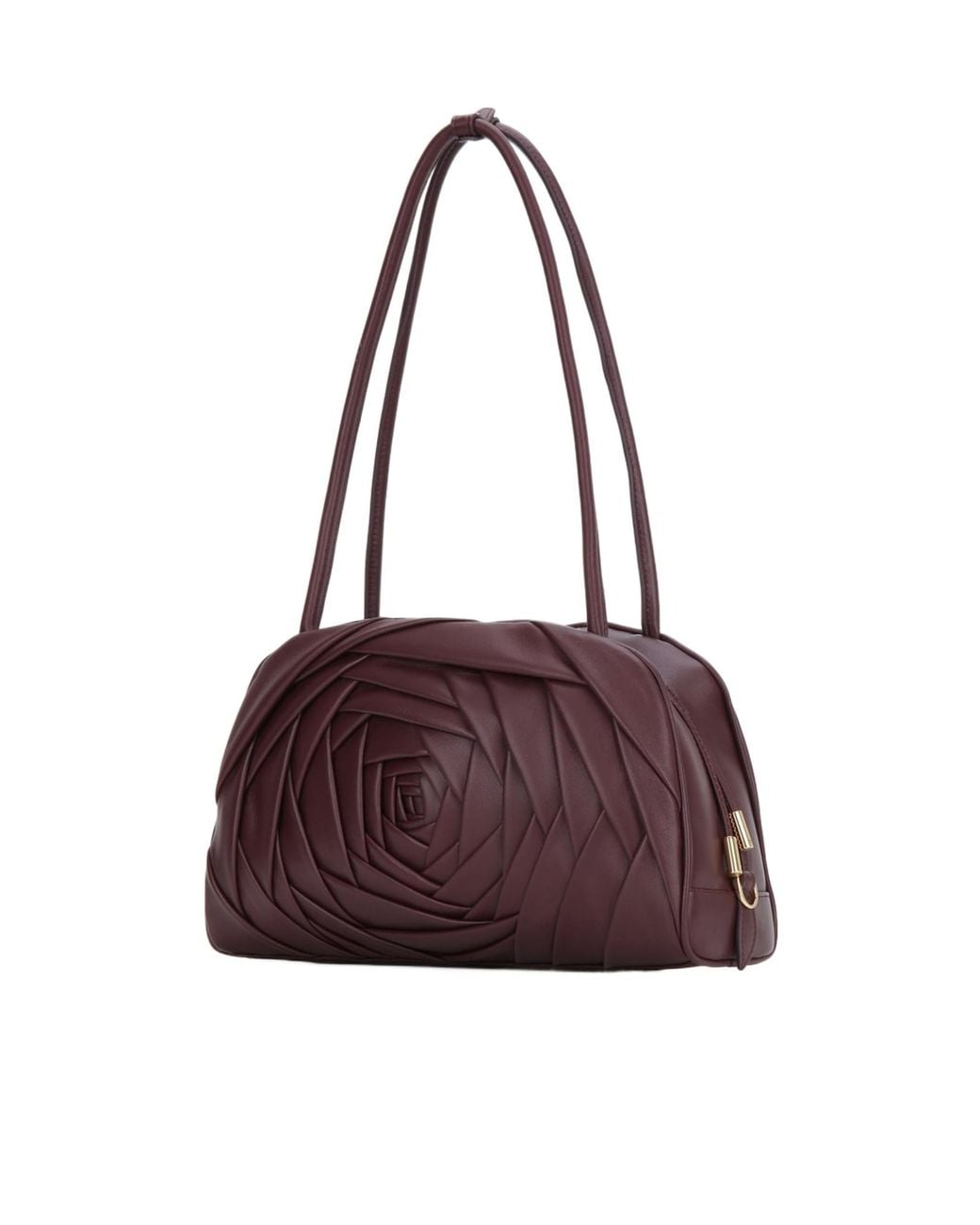 Roger Vivier Purple Double-Handled Handbag