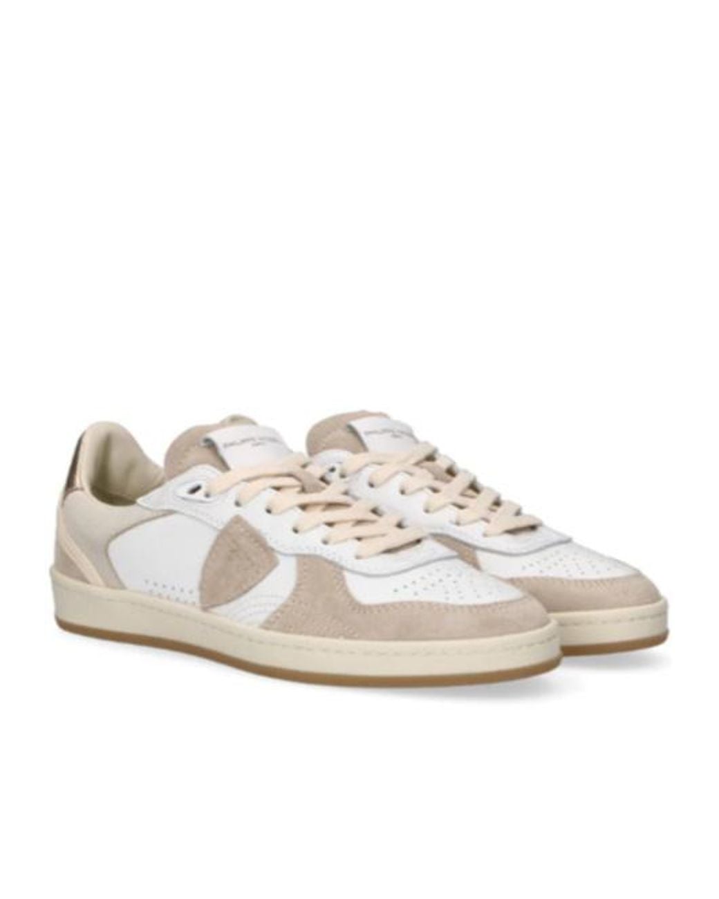 Philippe Model White Pgal Low-Top Sneakers