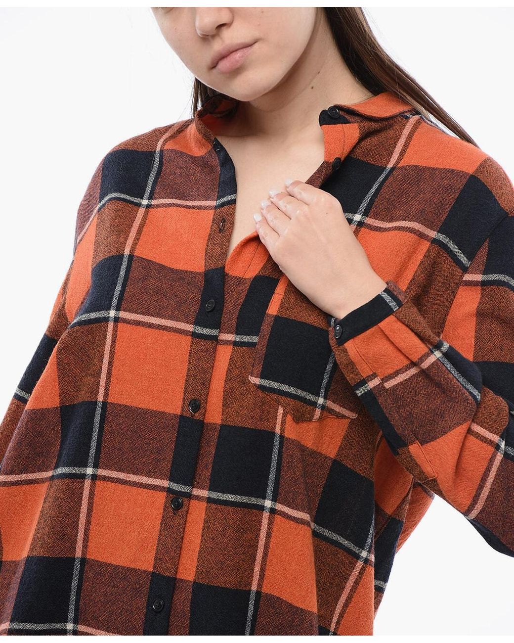 Woolrich Red Checked Blouse