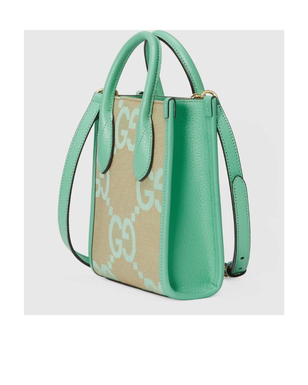 Gucci Green Mini Jumbo Gg Tote Bag for men