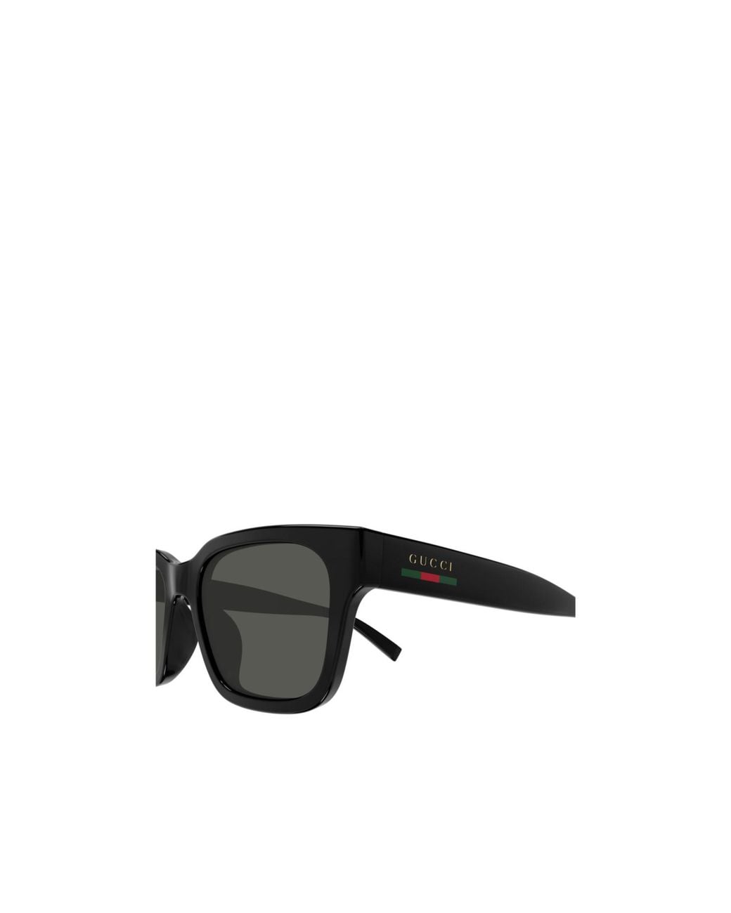 Gucci White Rectangular Sunglasses for men