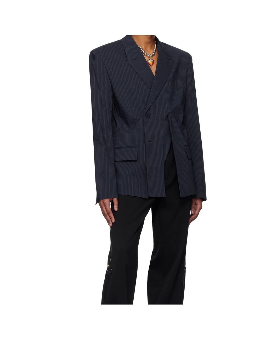 OTTOLINGER Blue Split Blazer for men