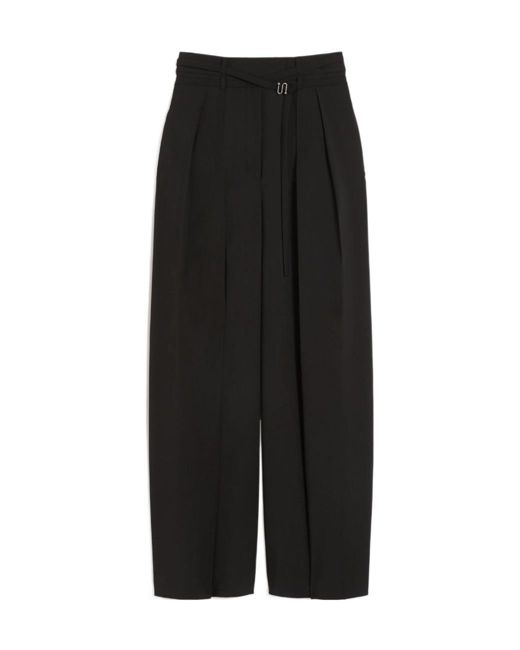 Sportmax Black Spxbautta Wide-Fit Trousers