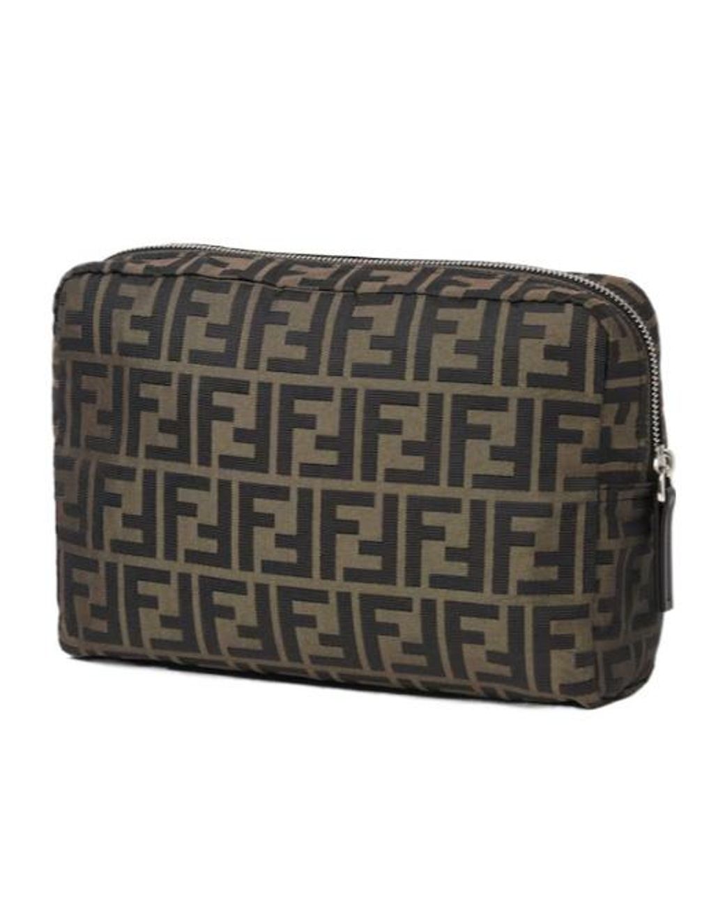 Fendi Black Monogram Medium Toiletry Case for men